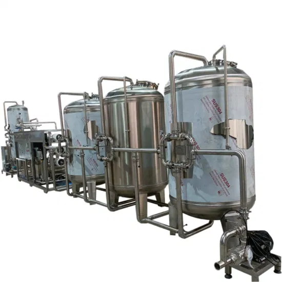 1t-50t/H RO Reverse Osmosis Pure Mineral Drinking Water Treatment